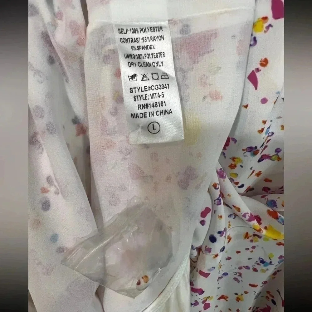 Buddy Love Vita Confetti Print Bodysuit - Large - Picture 5 of 6